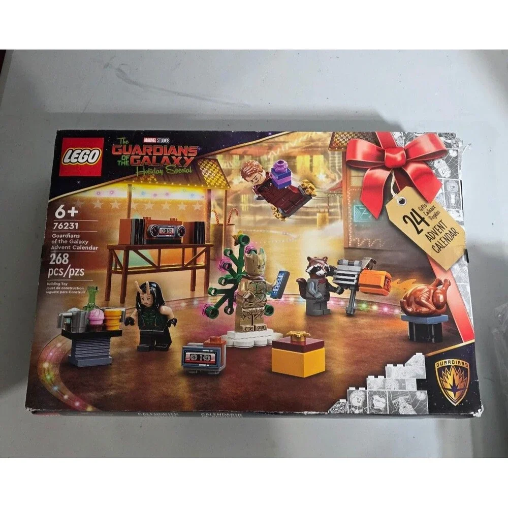 LEGO 76231 Marvel Guardians of the Galaxy Advent Calendar Open Box